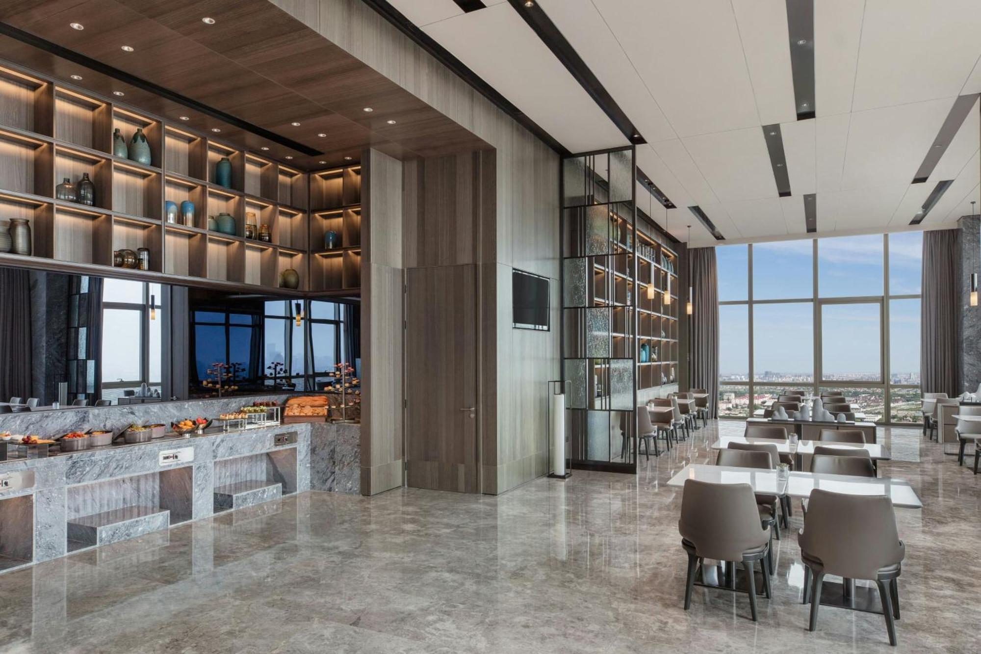 Shanghai Marriott Hotel Pudong East - Only A 30 Minute Drive From Disney Exteriör bild