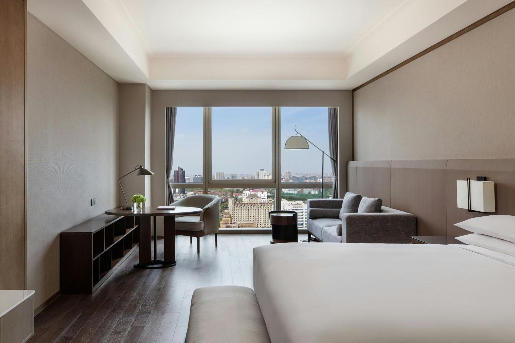 Shanghai Marriott Hotel Pudong East - Only A 30 Minute Drive From Disney Exteriör bild