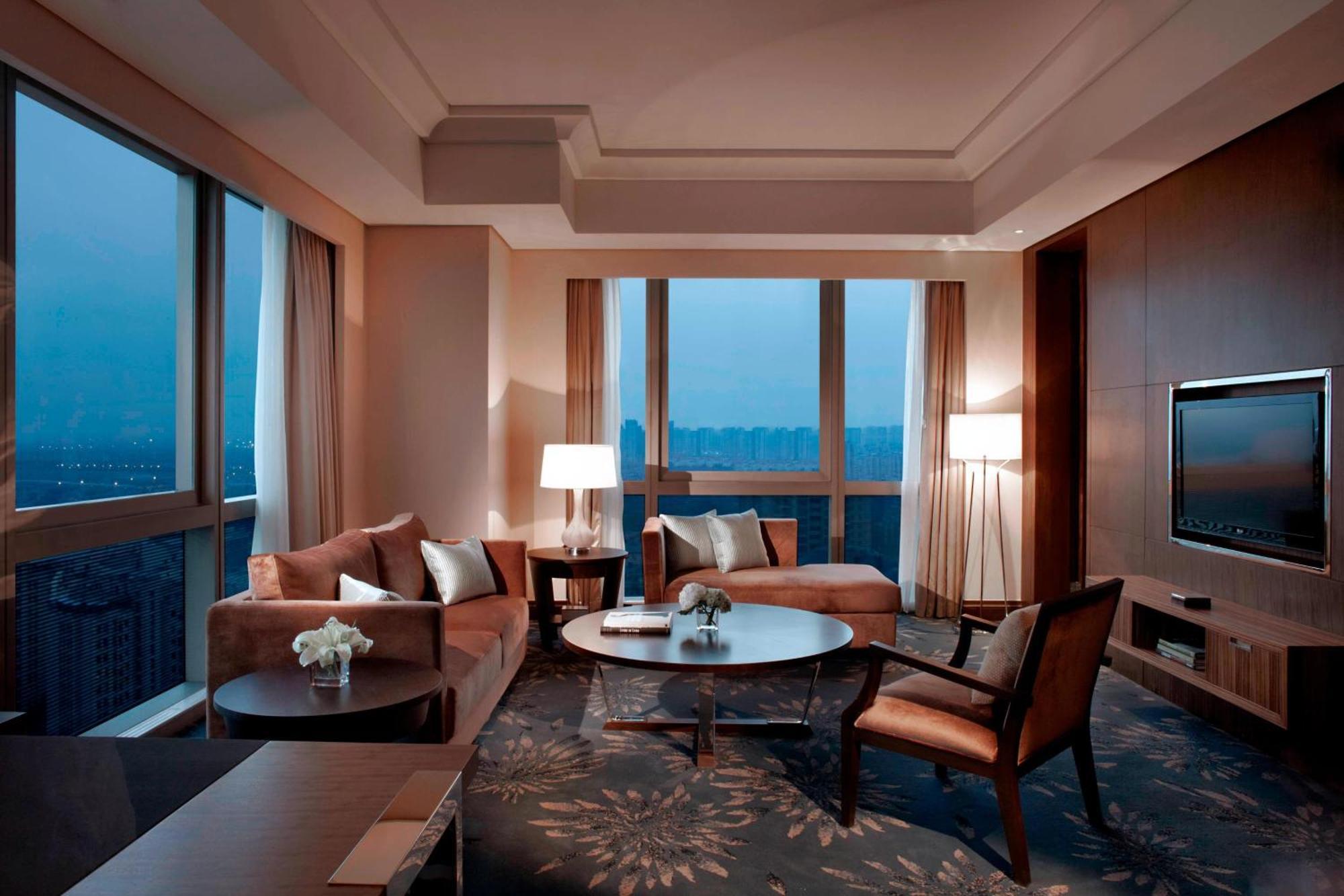Shanghai Marriott Hotel Pudong East - Only A 30 Minute Drive From Disney Exteriör bild